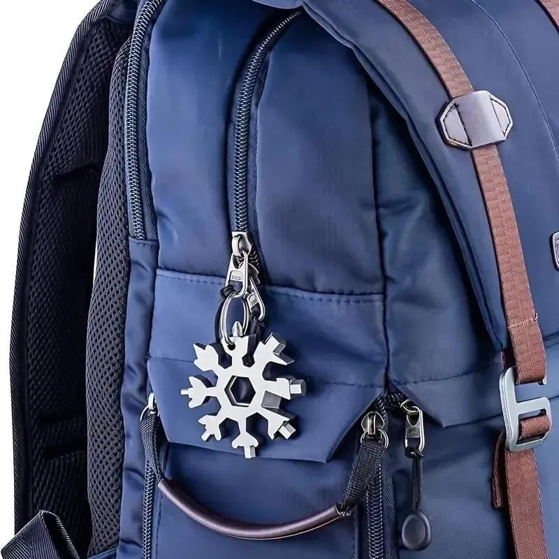 ❄️ Pocket Snowflake Multi-Tool | 18 Functions in Your Hand