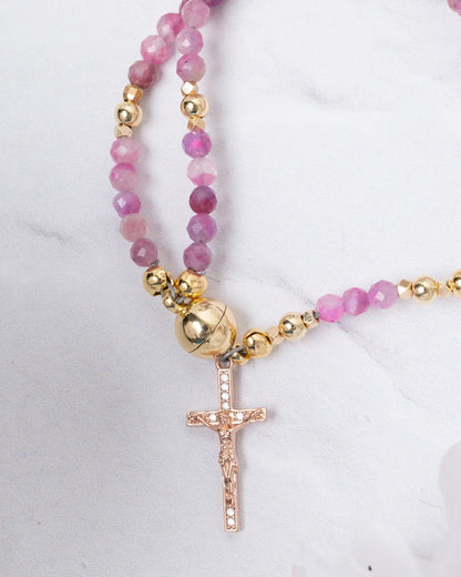 🔥 49% OFF – Handcrafted Rosary Bracelet ✝️ Meaningful Faith-Inspired Jewelry📿