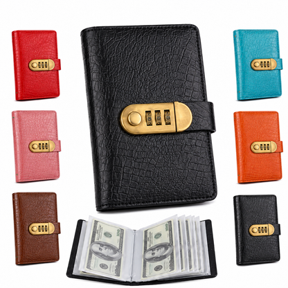 💵 World Currency Collection Book – 100 Transparent Banknote Pockets