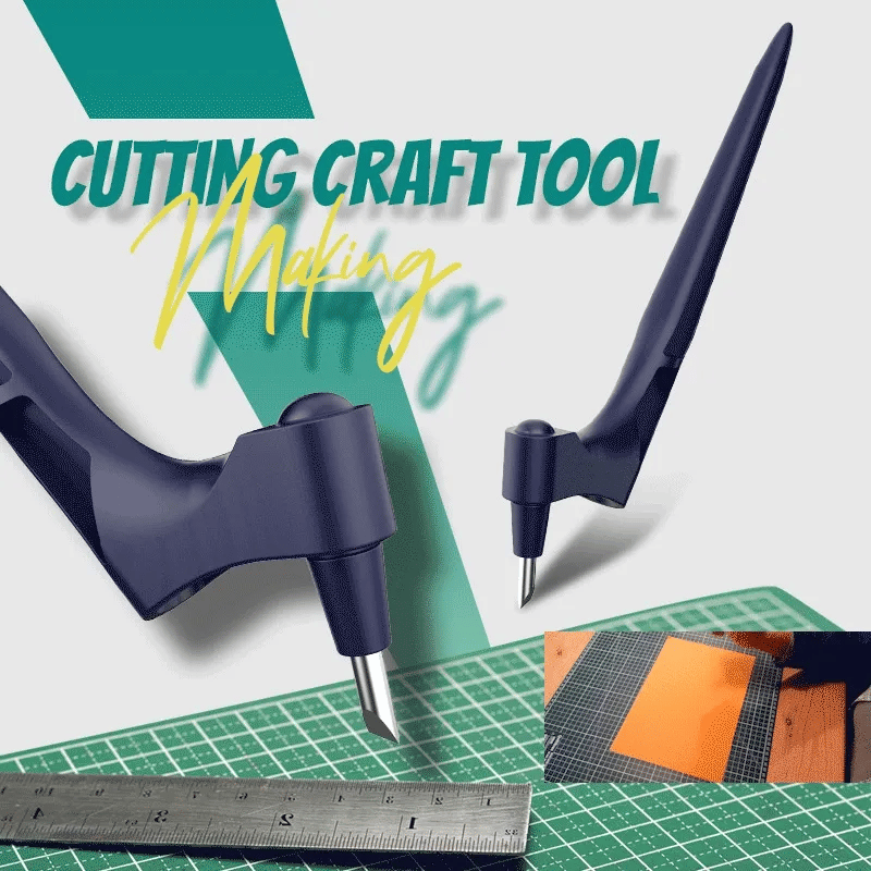 ✂️ Blue Precision Craft Cutting Tool for DIY Projects – 1 Piece