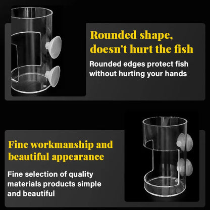 🐠 Round Aquarium Feeder – Clean, Hands-Free Feeding Without the Mess