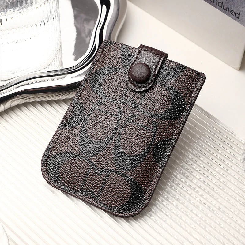 Slim Snap Card Holder Wallet | Compact Everyday Carry