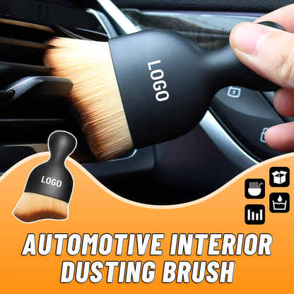 🧹 Soft-Bristle Car Interior Duster – Wet & Dry Cleaning Brush