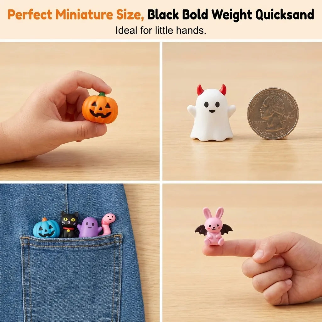 🎃 Halloween Mystery Figurine Blind Box – 1 Surprise Collectible, Assorted Design