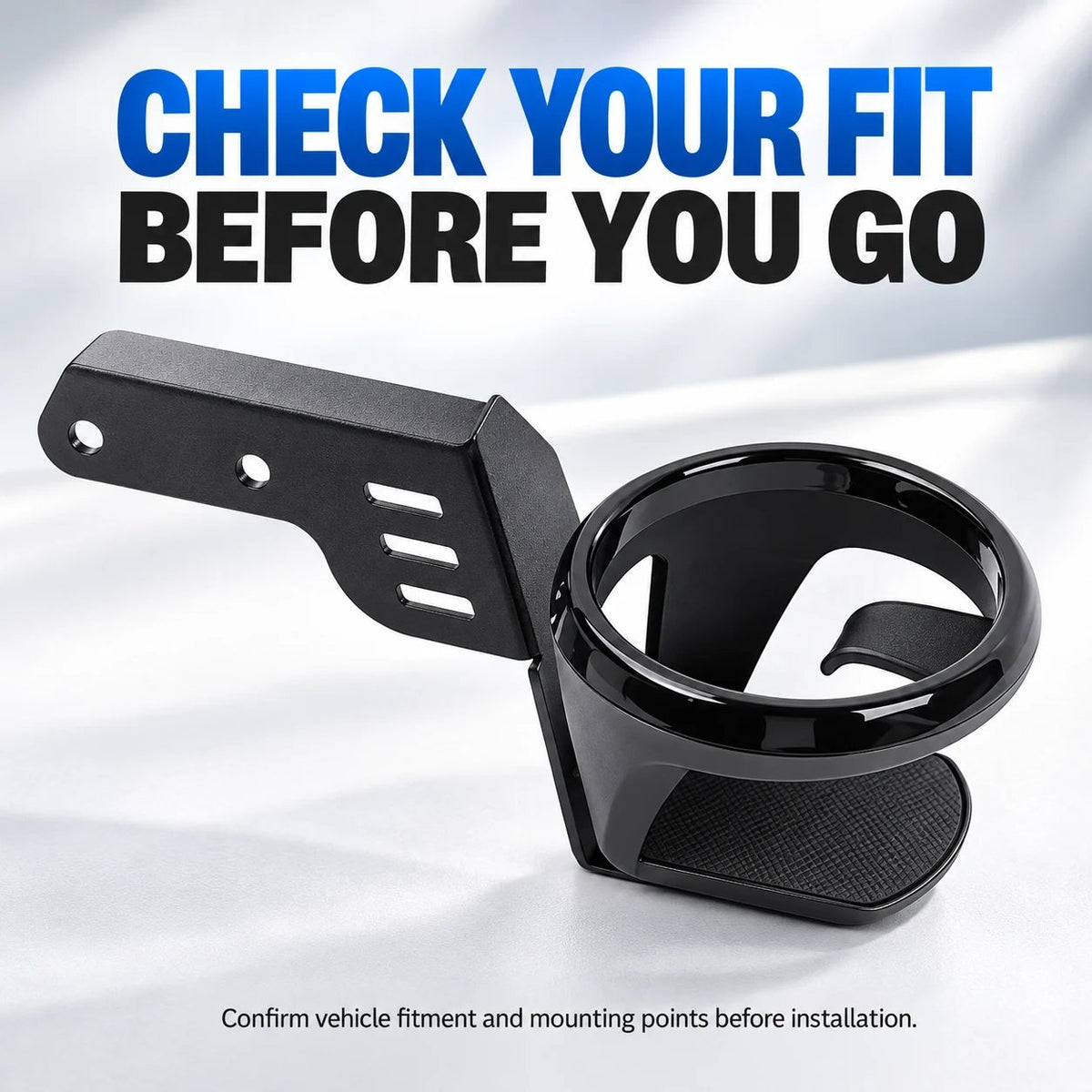 🚙 Ford Bronco Door Cup Holder – Front Grab Handle Mount (2021–2026)