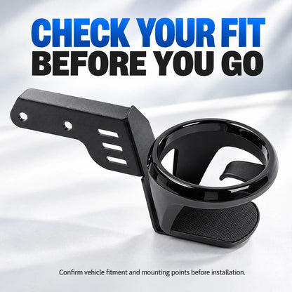 🚙 Ford Bronco Door Cup Holder – Front Grab Handle Mount (2021–2026)
