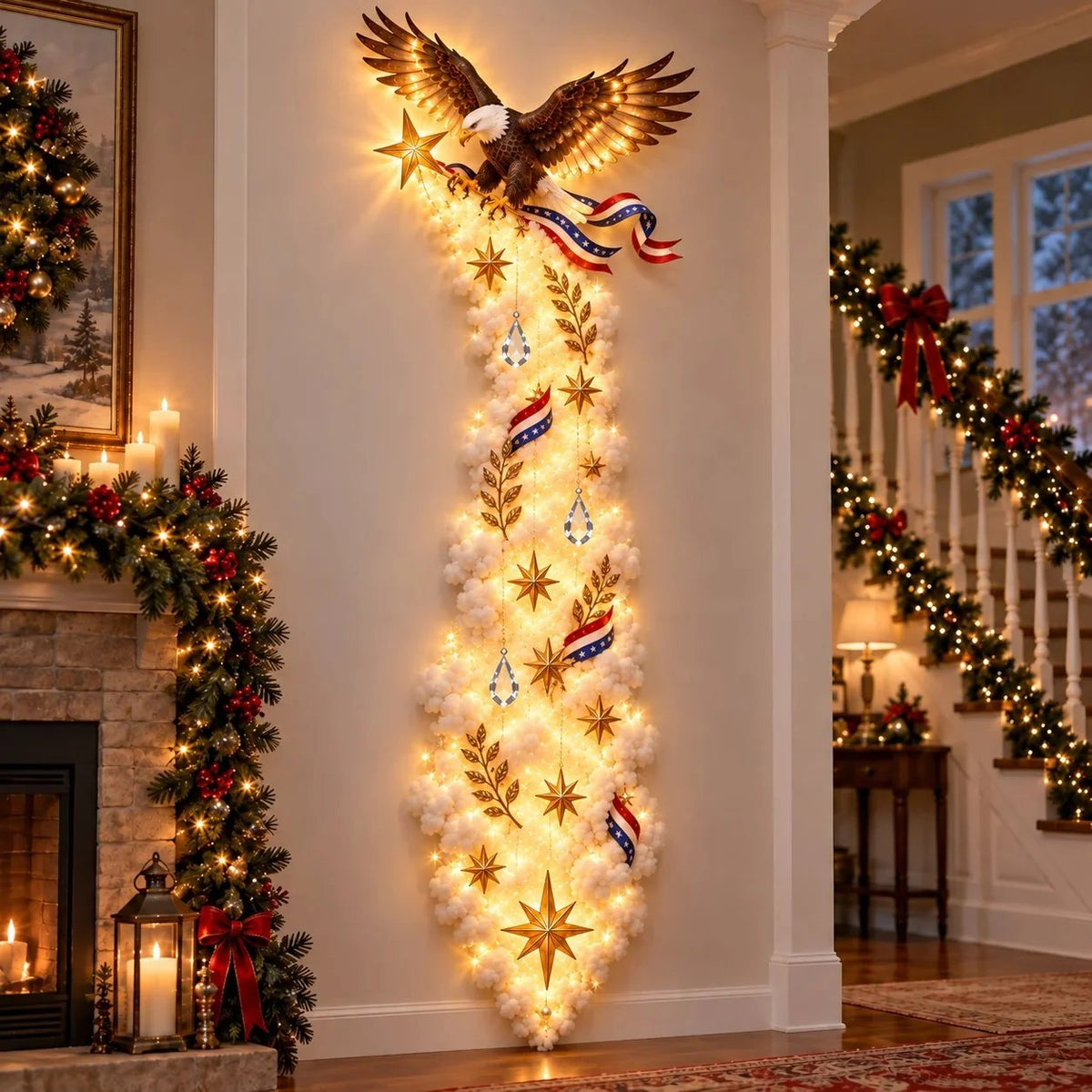 💯✨ Christmas Blessing Cloud Trail Wall Light Collection – Jesus, Mary & 6 Signature Designs