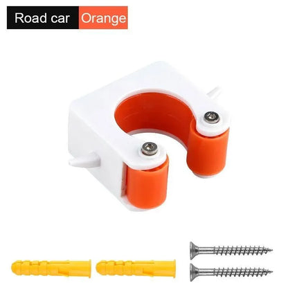 🚲 Orange Floor Bike Stand for Road Bikes | Space-Saving Storage Rack, Factory Direct Deal