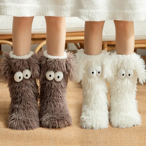 🧦 Women's Cozy Plush Slipper Socks | Warm Fleece Anti-Slip for Cozy Winter Days At Home❄️