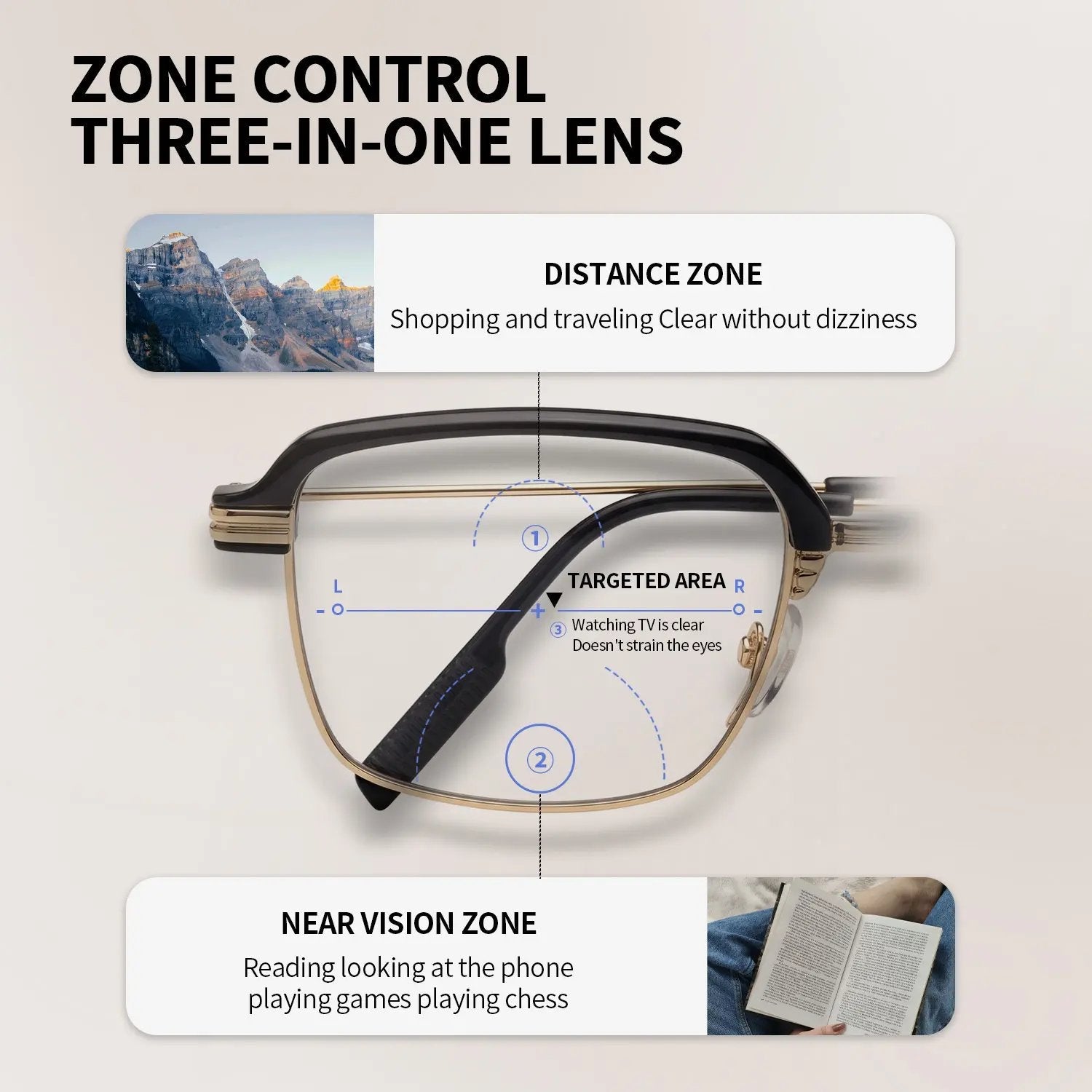 ✨BUY 2 FREE 2 ✨ Auto-Adjusting HD Reading Glasses
