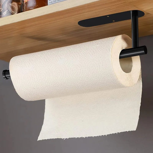 🧻Under Cabinet Paper Towel Holder – Declutter Your Kitchen Counter in Seconds ✨