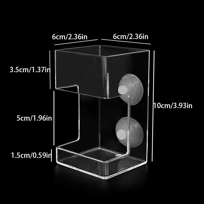 🐠 Round Aquarium Feeder – Clean, Hands-Free Feeding Without the Mess