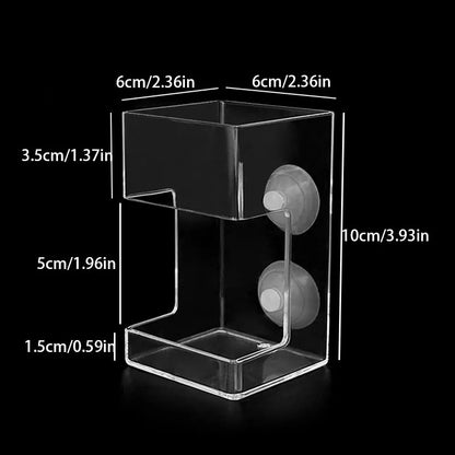 🐠 Round Aquarium Feeder – Clean, Hands-Free Feeding Without the Mess