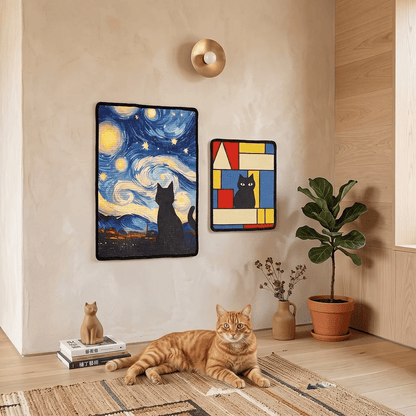 🐱 Turn Your Wall Into A Cat-Friendly Art Gallery