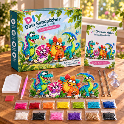 💯🐦✨ Sunny Birds Diamond Art Suncatcher DIY Kit