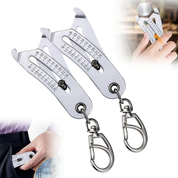 Nut & Bolt Head Measuring Gauge 🔩 – Quick Fastener Size Checker
