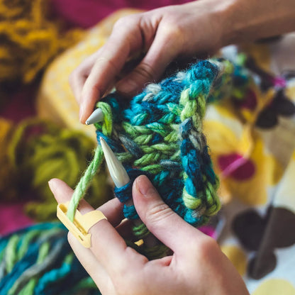 Crochet Yarn Guide Ring 🧶 – Easy Thread Control