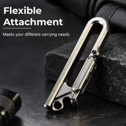 Lightweight Belt Key Clip 🔑 – Convenient Everyday Carry Holder