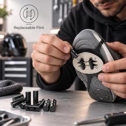 💯RoadFlare Motorcycle Boot Spark Sliders