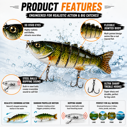 🔥HOT Sale🔥Bionic Lure —Catch Big Fish Fast! 🎣