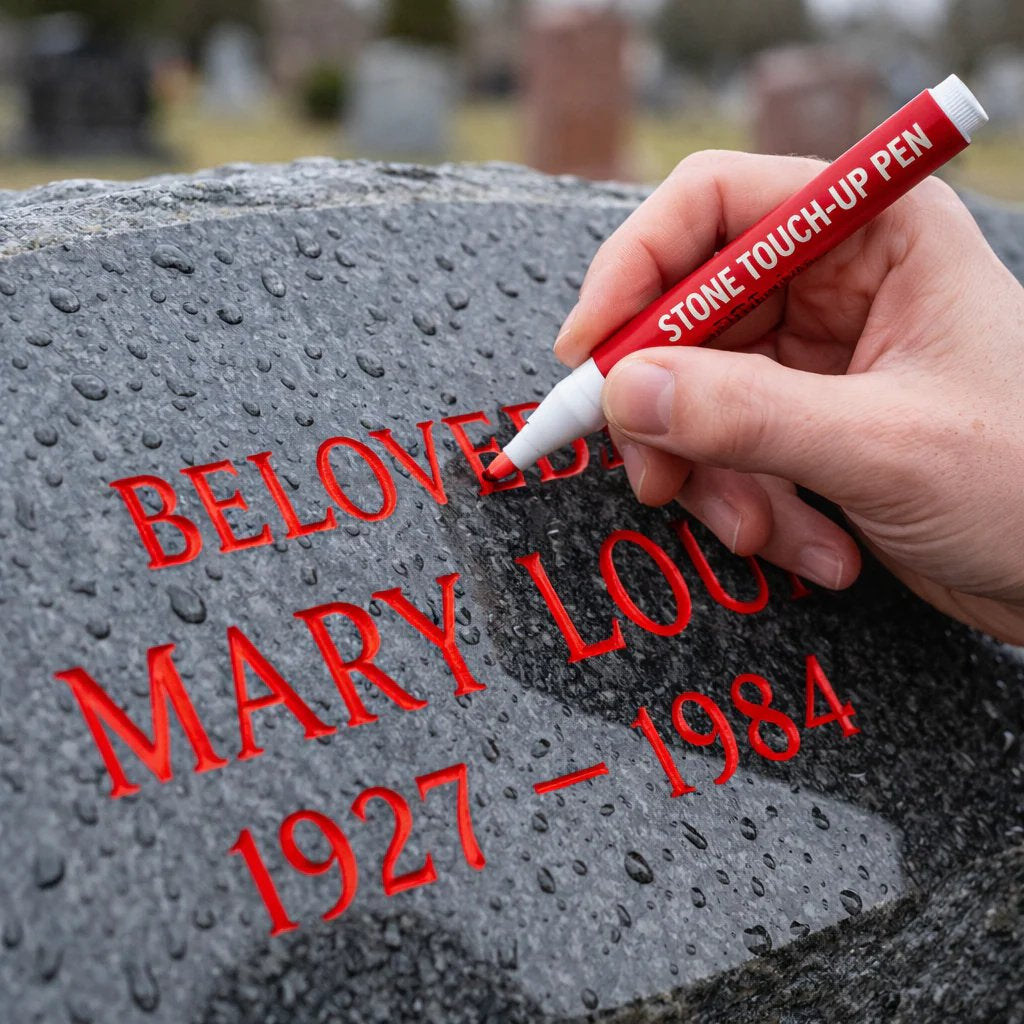 🪦 Precision Stone Carving Tools for Restoring Weathered Headstone Lettering