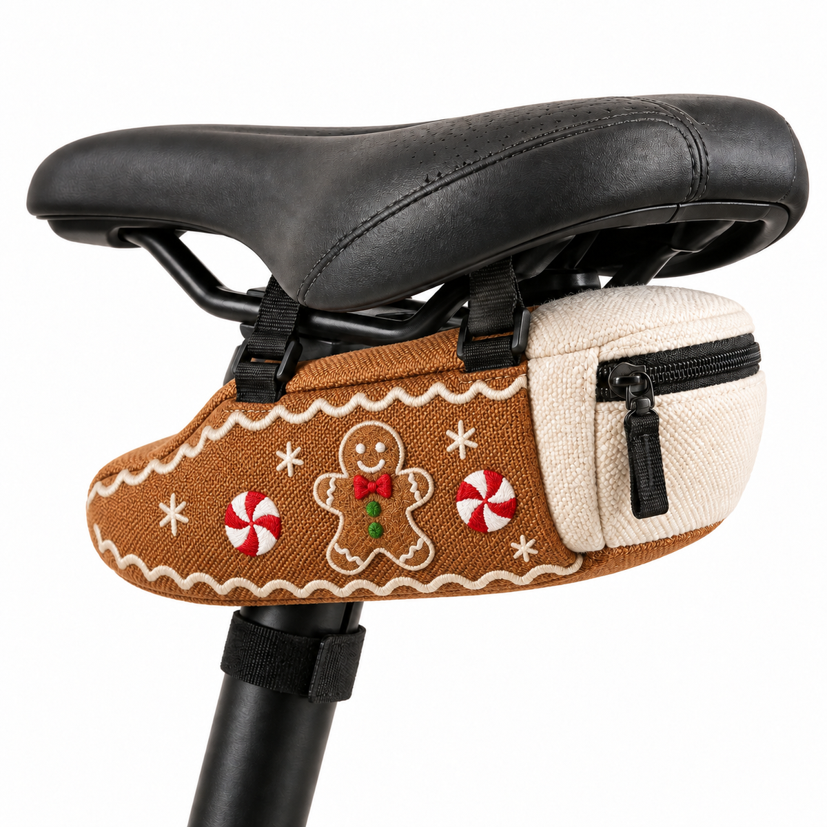 🚴🎅 Festive Christmas Bike Saddle Bag – 6 Fun Holiday Styles