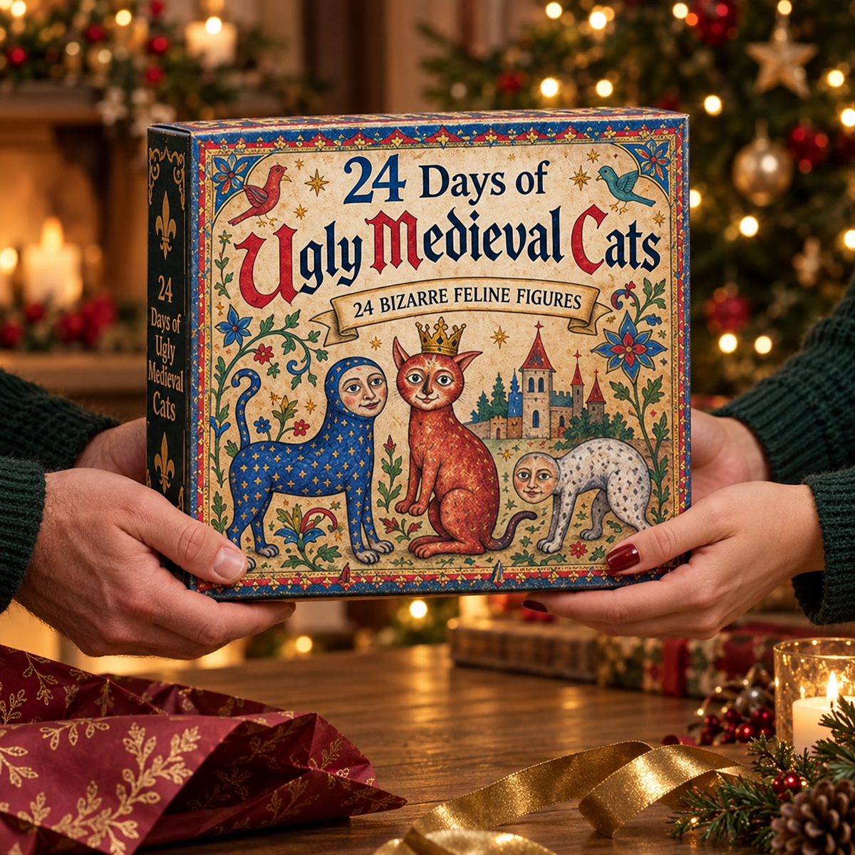🐈🏰 24 Days of Ugly Medieval Cats