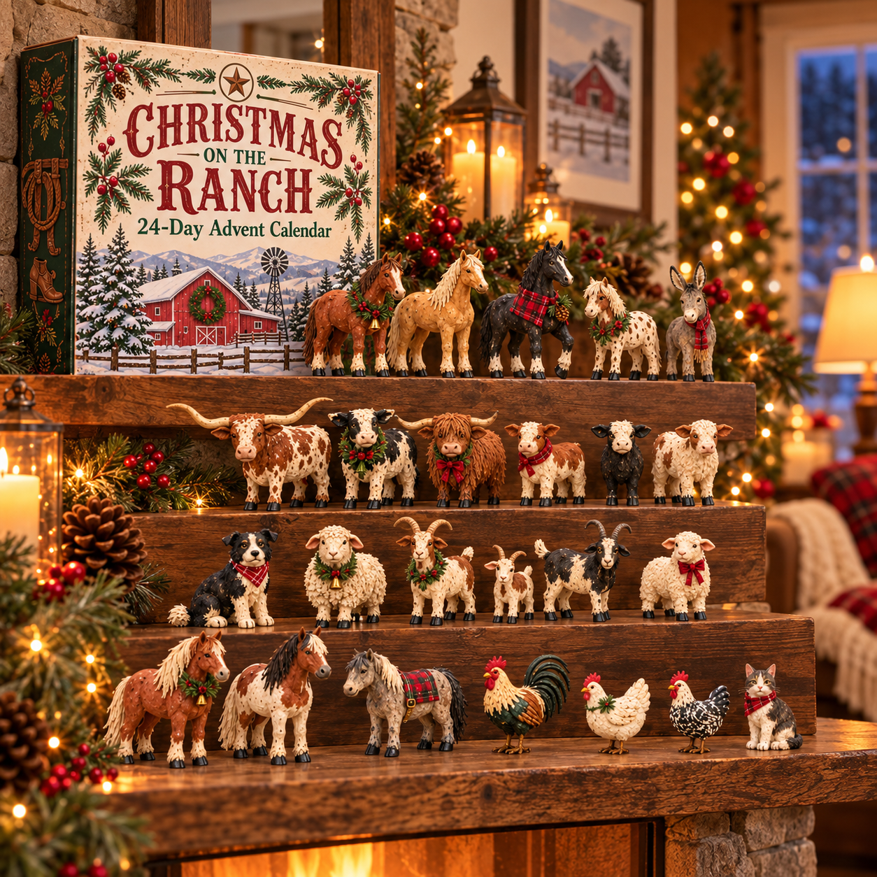 Miniature ranch display