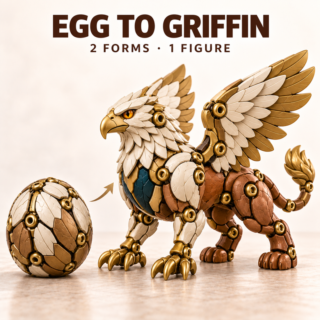 ⚙️ Transforming Mechanical Mythical Beast Eggs – 4 Legendary Creatures