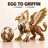 ⚙️ Transforming Mechanical Mythical Beast Eggs – 4 Legendary Creatures