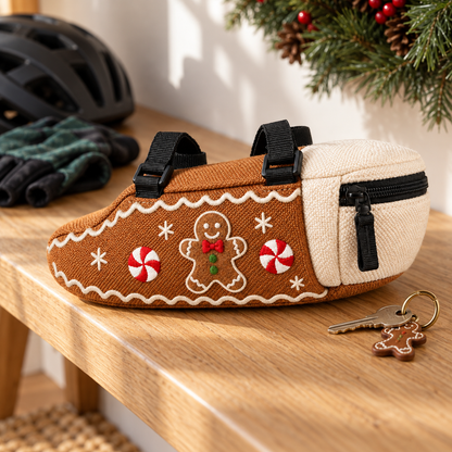 🚴🎅 Festive Christmas Bike Saddle Bag – 6 Fun Holiday Styles