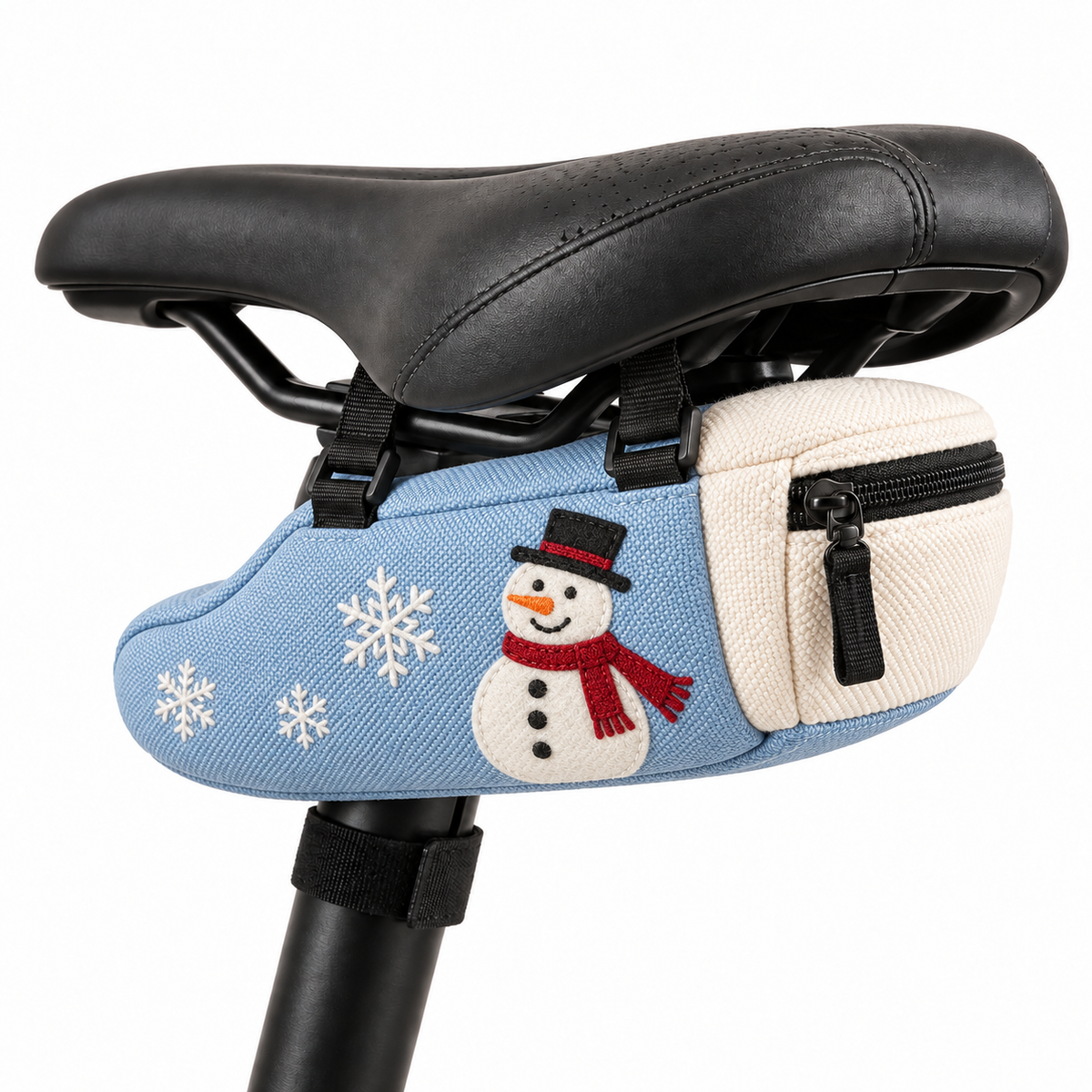🚴🎅 Festive Christmas Bike Saddle Bag – 6 Fun Holiday Styles