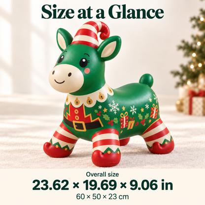 🎄 Christmas Animal Hopper – A Bouncy Ride-On Gift for Kids 🎁
