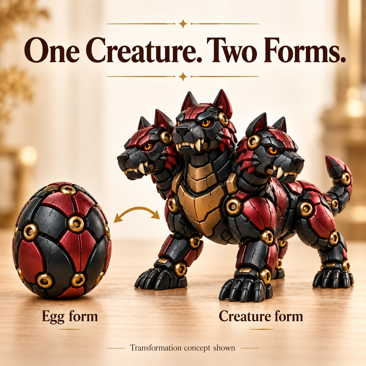 ⚙️ Transforming Mechanical Mythical Beast Eggs – 4 Legendary Creatures