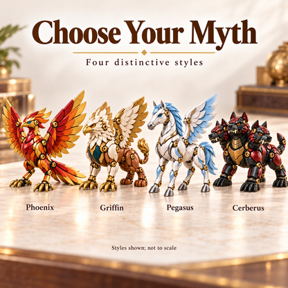 ⚙️ Transforming Mechanical Mythical Beast Eggs – 4 Legendary Creatures