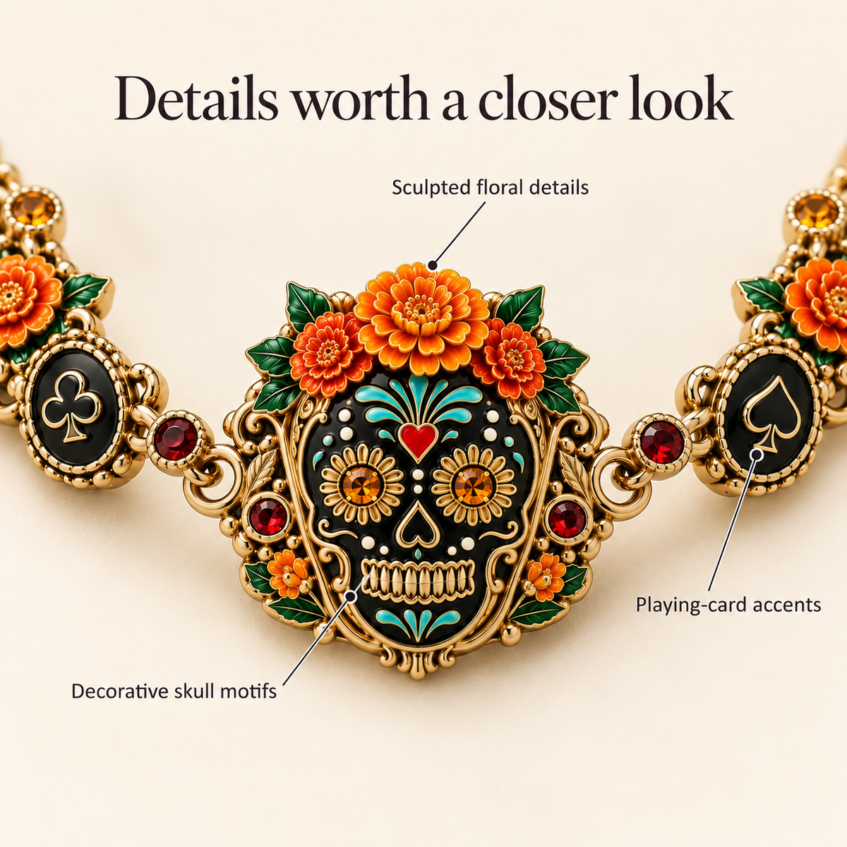 💀🌹 Día de los Muertos Sugar Skull Bracelet Collection – Colorful Floral Memorial Jewelry ✨