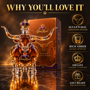 Crown Royal Texas Longhorns Whiskey Bottle