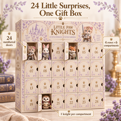 🐾⚔️ Fantasy Animal Knights Mystery Box – 24 Adorable Collectible Designs 🎁