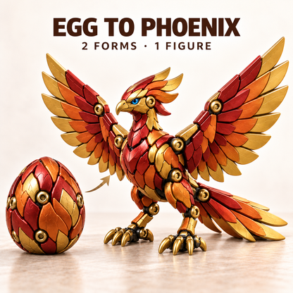 ⚙️ Transforming Mechanical Mythical Beast Eggs – 4 Legendary Creatures