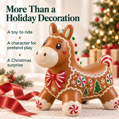 🎄 Christmas Animal Hopper – A Bouncy Ride-On Gift for Kids 🎁