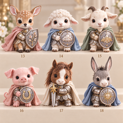 🐾⚔️ Fantasy Animal Knights Mystery Box – 24 Adorable Collectible Designs 🎁