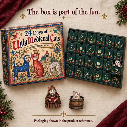 🐈🏰 24 Days of Ugly Medieval Cats