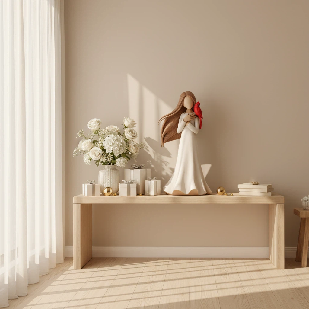 Cardinal Remembrance Love Serenity Figurine
