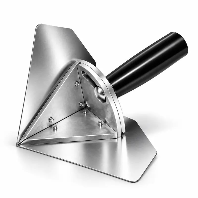 🛠️✨ Stainless Steel Inside Corner Trowel – Smooth, Clean Finishes for Every Edge