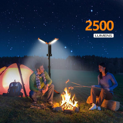 💯🔥49% OFF💡Portable Rechargeable Triple-Head LED Camping Light