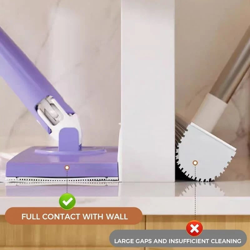 🧼✨ Compact Mini Mop with Quick-Change Cleaning Pads