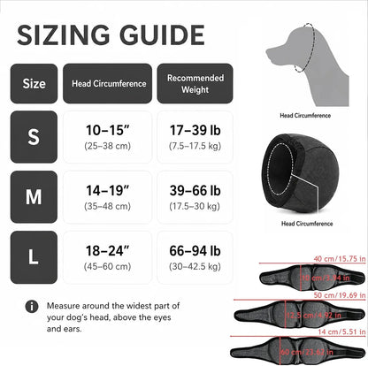 🐶🎧 Calming Dog Ear Wrap – Gentle Noise Protection for Grooming, Baths & Fireworks
