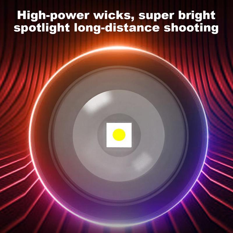 ❤️❤️❤️Top-Quality Rechargeable Flashlight with Adjustable Zoom – Your Satisfaction Is Assured.