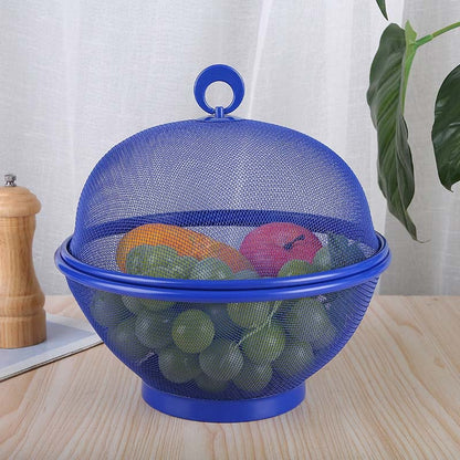 50% Off 🍒 Lidded Produce Keeper Basket – Fresh, Organized & Countertop Chic ✨