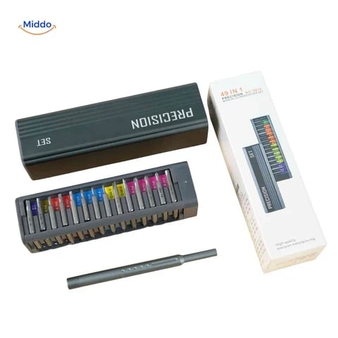 🔧 52-Piece Rechargeable Mini Electric Screwdriver Kit with Magnetic Precision Bits for Electronics Repair